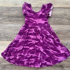 Little Sleepies 2T Purple Camo Twirl Dress 💜